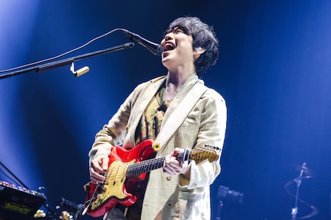 山内総一郎（Vo, G）（撮影：森好弘）