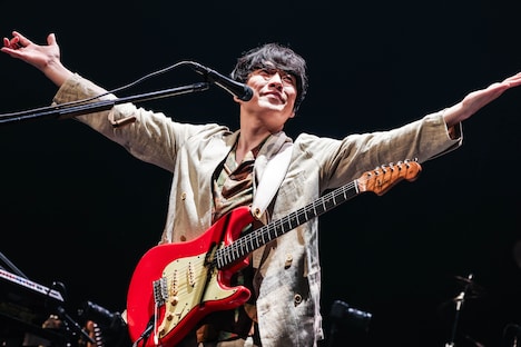 山内総一郎（Vo, G）（撮影：森好弘）