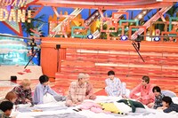 パジャマパーティの様子。