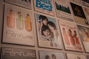 Perfumeのポスターの数々。