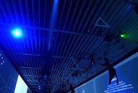 展示室の天井。