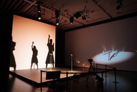 「マカロニ」の展示。