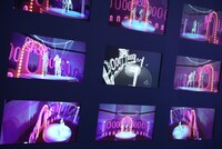 「IMA IMA IMA」の展示。