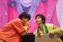 ハルとタクヤ。（撮影：米山三郎）