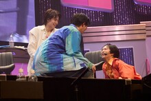 左からタカシ、カイ、ハル。（撮影：米山三郎）