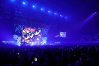 BE:FIRSTのステージの様子。