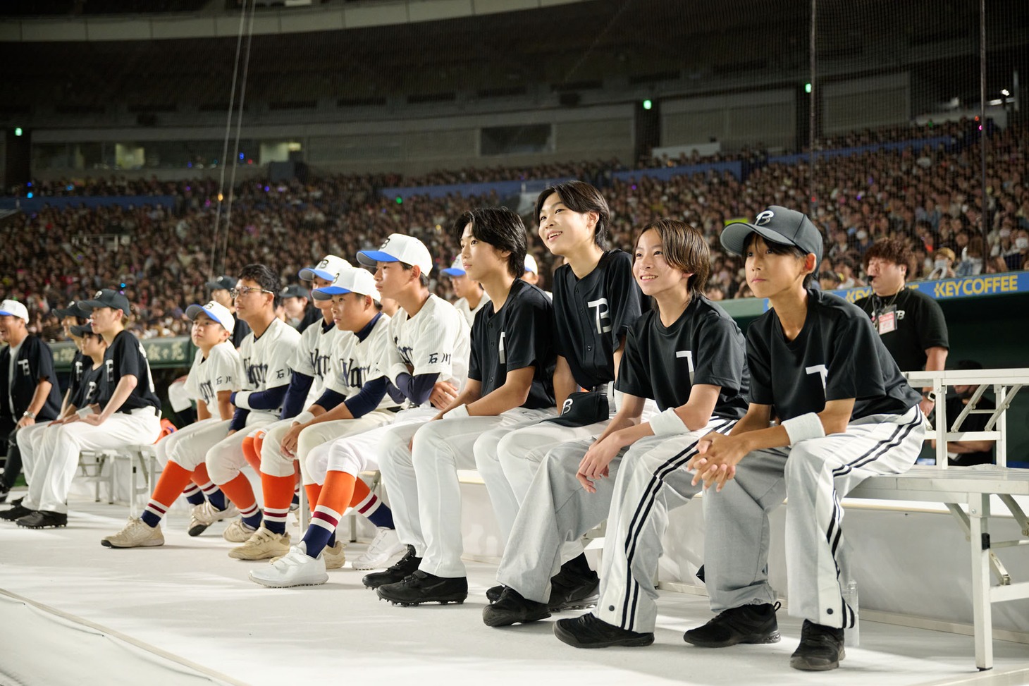 「Act for HOPE to HEROes PROJECT in TOKYO DOME」の様子。(c)TOBE Co., Ltd.