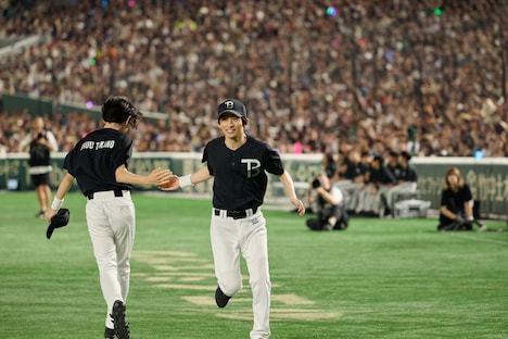 「Act for HOPE to HEROes PROJECT in TOKYO DOME」の様子。(c)TOBE Co., Ltd.