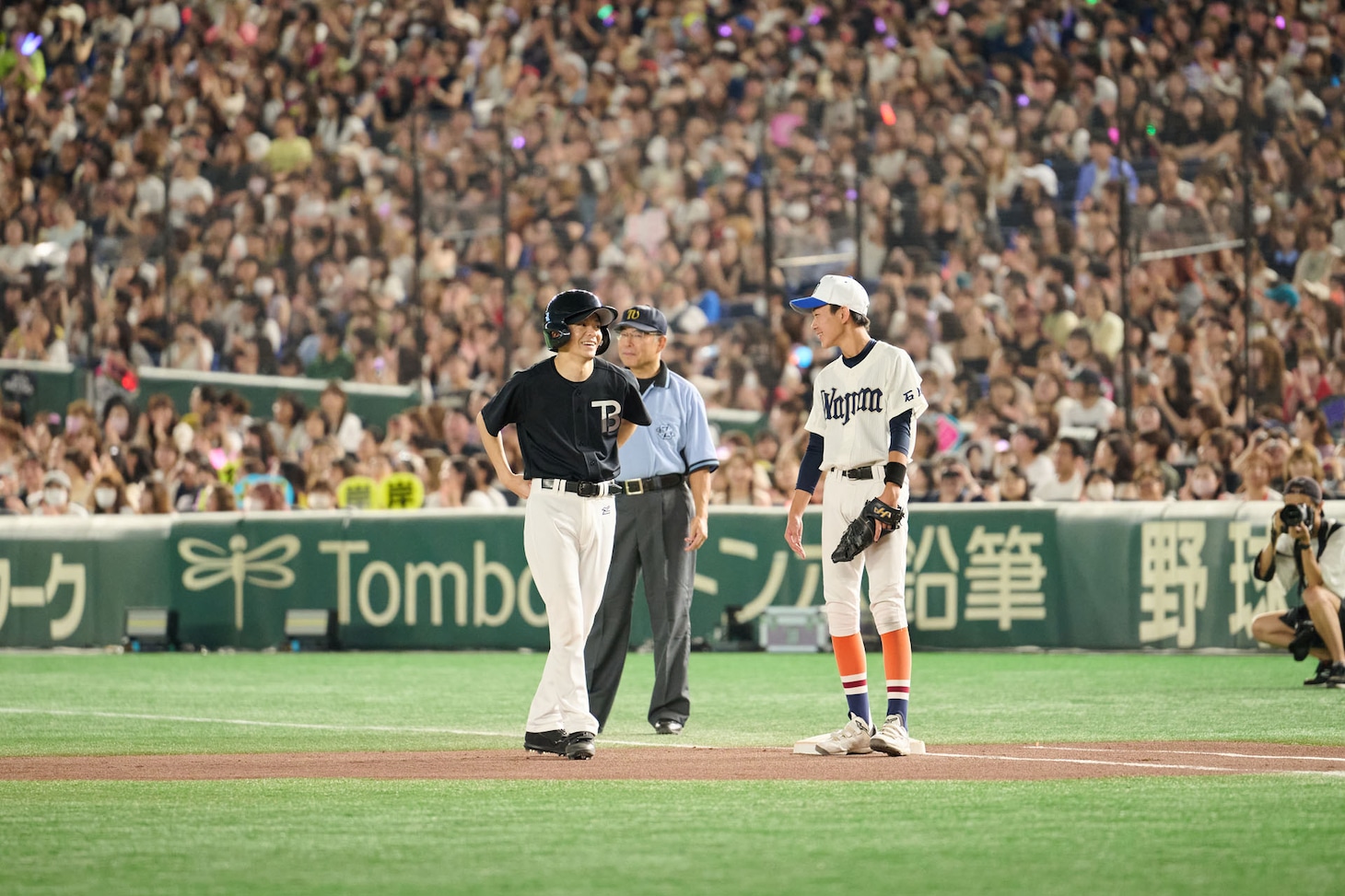 「Act for HOPE to HEROes PROJECT in TOKYO DOME」の様子。(c)TOBE Co., Ltd.