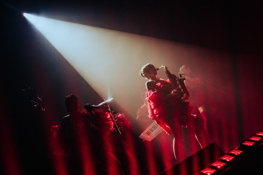 「C;ON One-Man Live"phoen;x"」の様子。