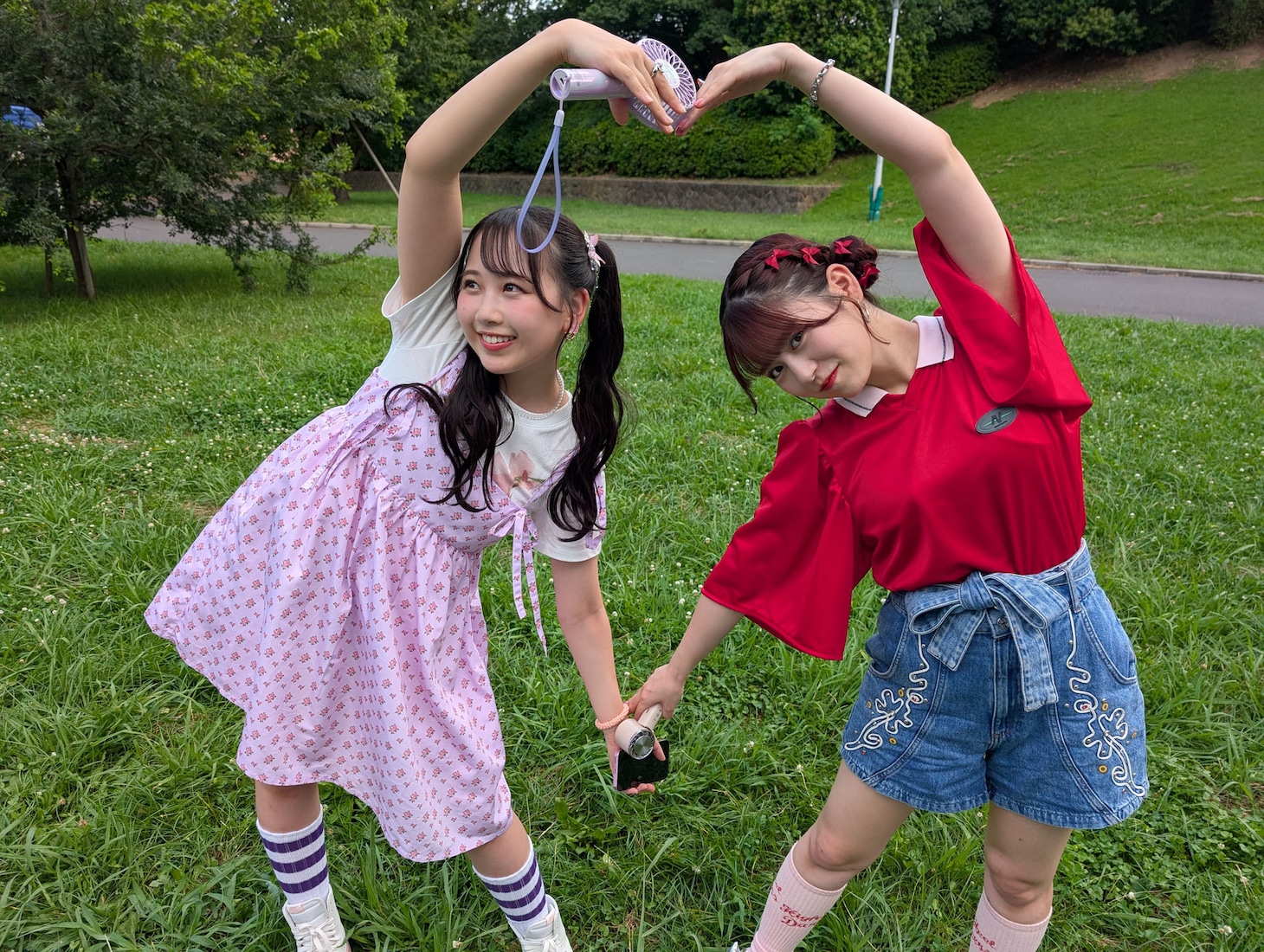 CMオフショット。