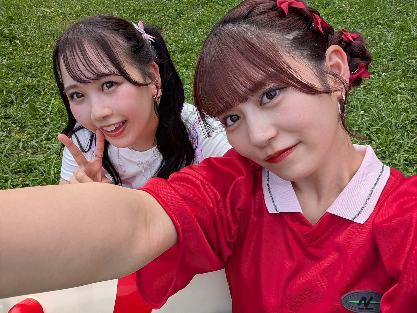 CMオフショット。