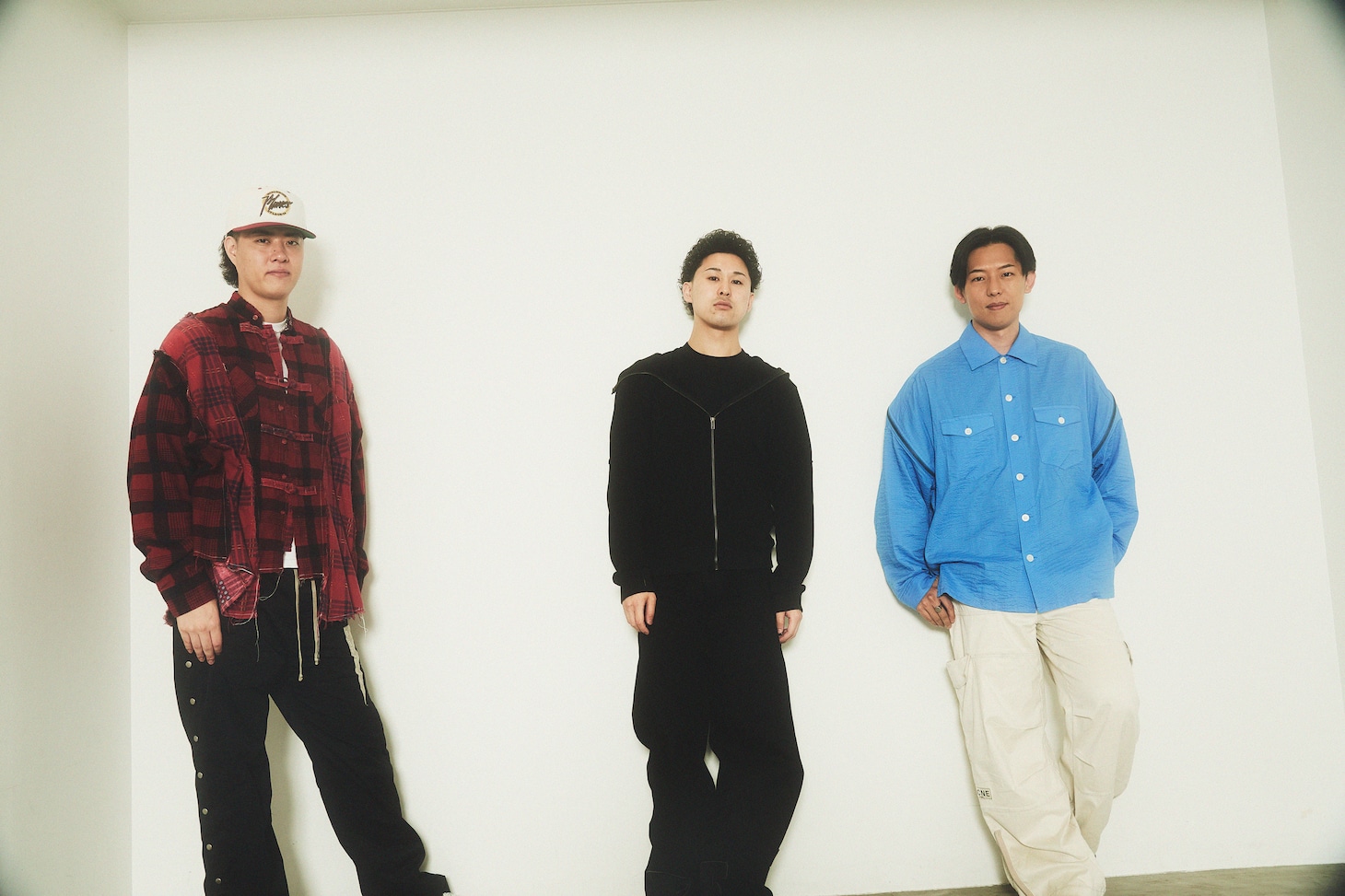 左から怨念JAP、Authority、KEN THE 390。