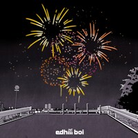 edhiii boi「花火 feat. SHU」配信ジャケット