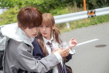 映画「恋を知らない僕たちは」より。(c)2024「恋を知らない僕たちは」製作委員会 (c)水野美波／集英社