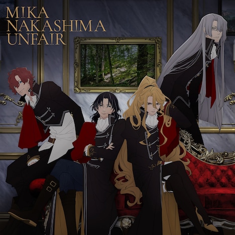 中島美嘉「UNFAIR」初回限定盤ジャケット