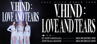 「2024 VIVIZ WORLD TOUR ＜V.hind : Love and Tears> in JAPAN」告知ビジュアル