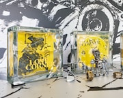 会場に展示された米津玄師「LOST CORNER」。