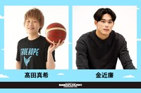 左から高田真希、金近廉。