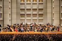 「BRA★BRA FINAL FANTASY BRASS de BRAVO 2024 with Siena Wind Orchestra」の様子。