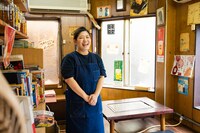もんじゃ屋代表の久賀さん。