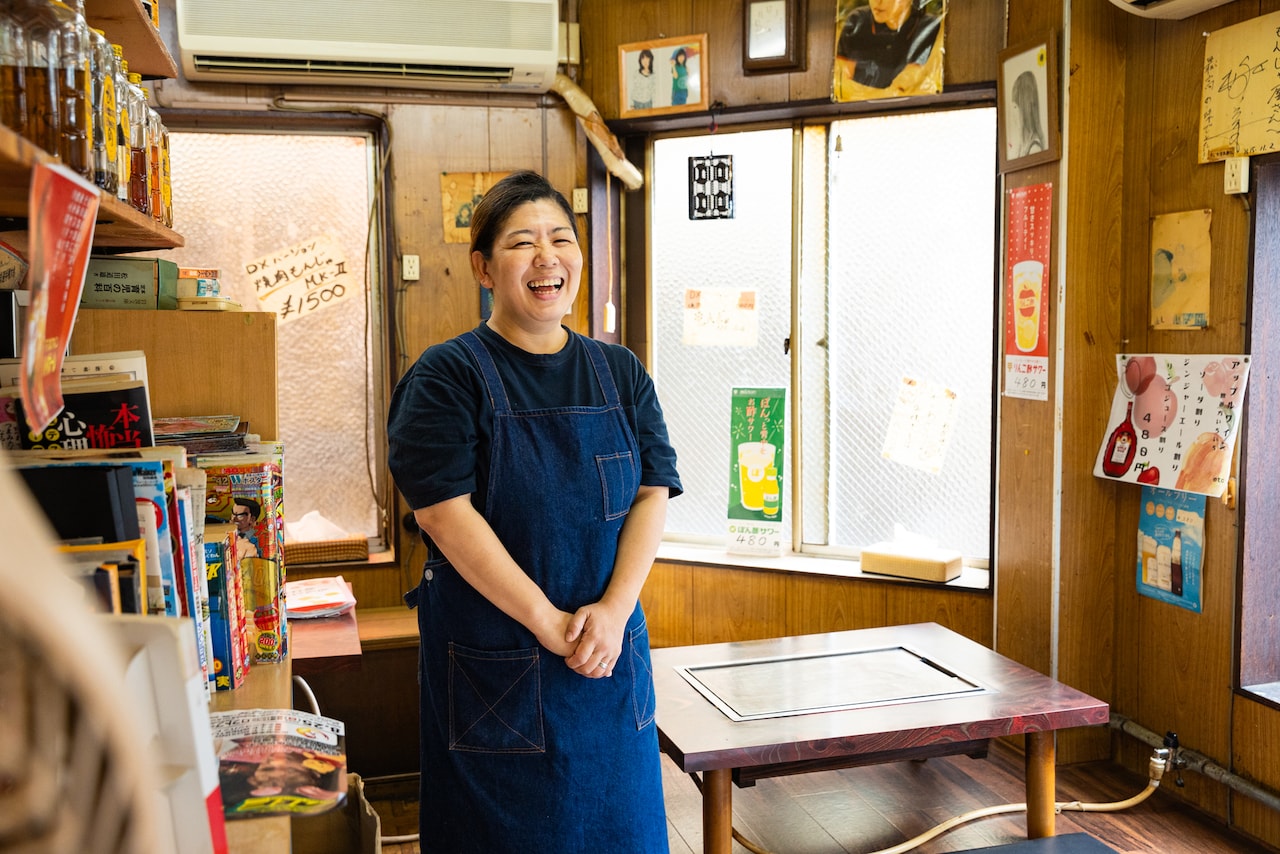 もんじゃ屋代表の久賀さん。
