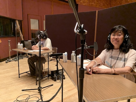 左からU-zhaan、吉本ばなな。（写真提供：NHK）