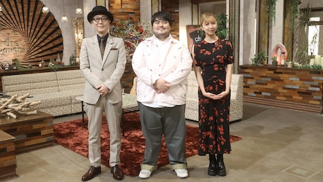 左からリリー・フランキー、澤部渡（スカート）、上白石萌歌。（写真提供：NHK）