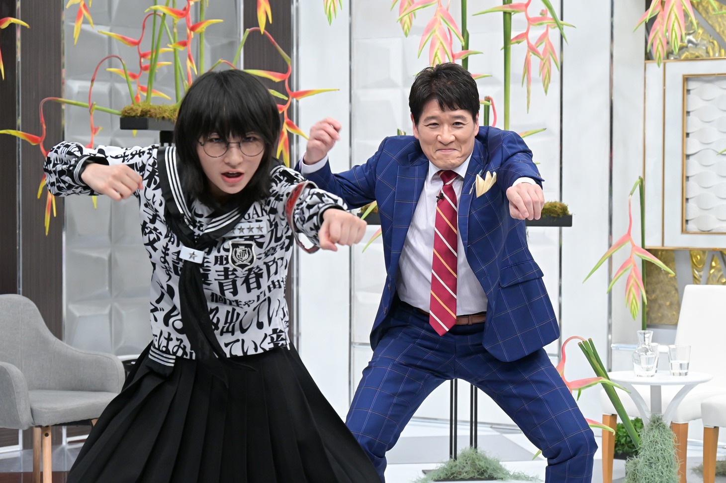 SUZUKAと林修。(c)MBS