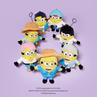 「BTS X DM4」ぬいぐるみキーリング