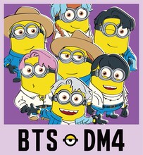 「BTS X DM4 POPUP」メインビジュアル