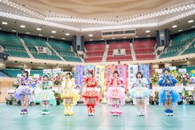 日本武道館から生配信を行うAppare!。