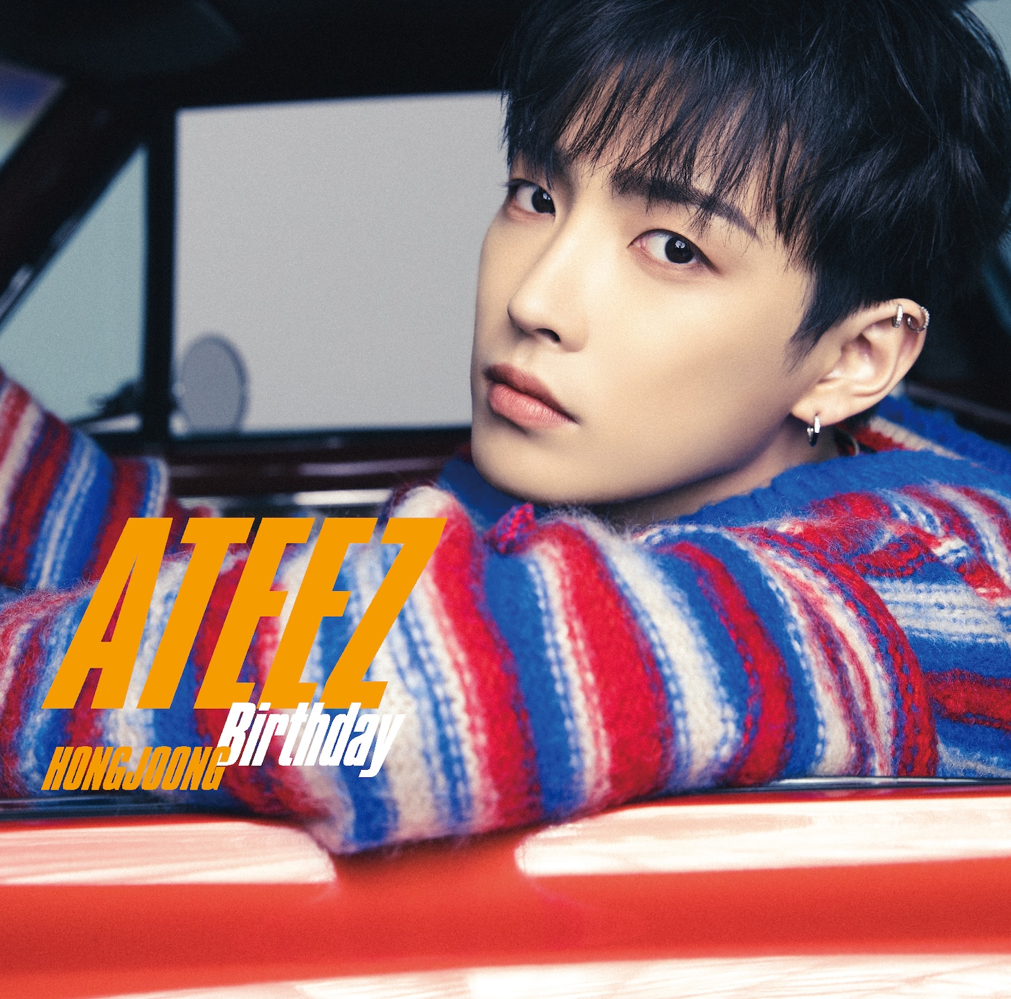 ATEEZ「Birthday」ソロ盤（HONGJOONG）ジャケット (c)ユニバーサルミュージック