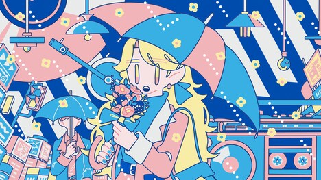 フレンズ「雨にキッスの花束を」キービジュアル