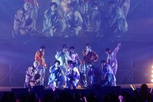 BUDDiiS「JUBiiLEE」シャッフルの様子。