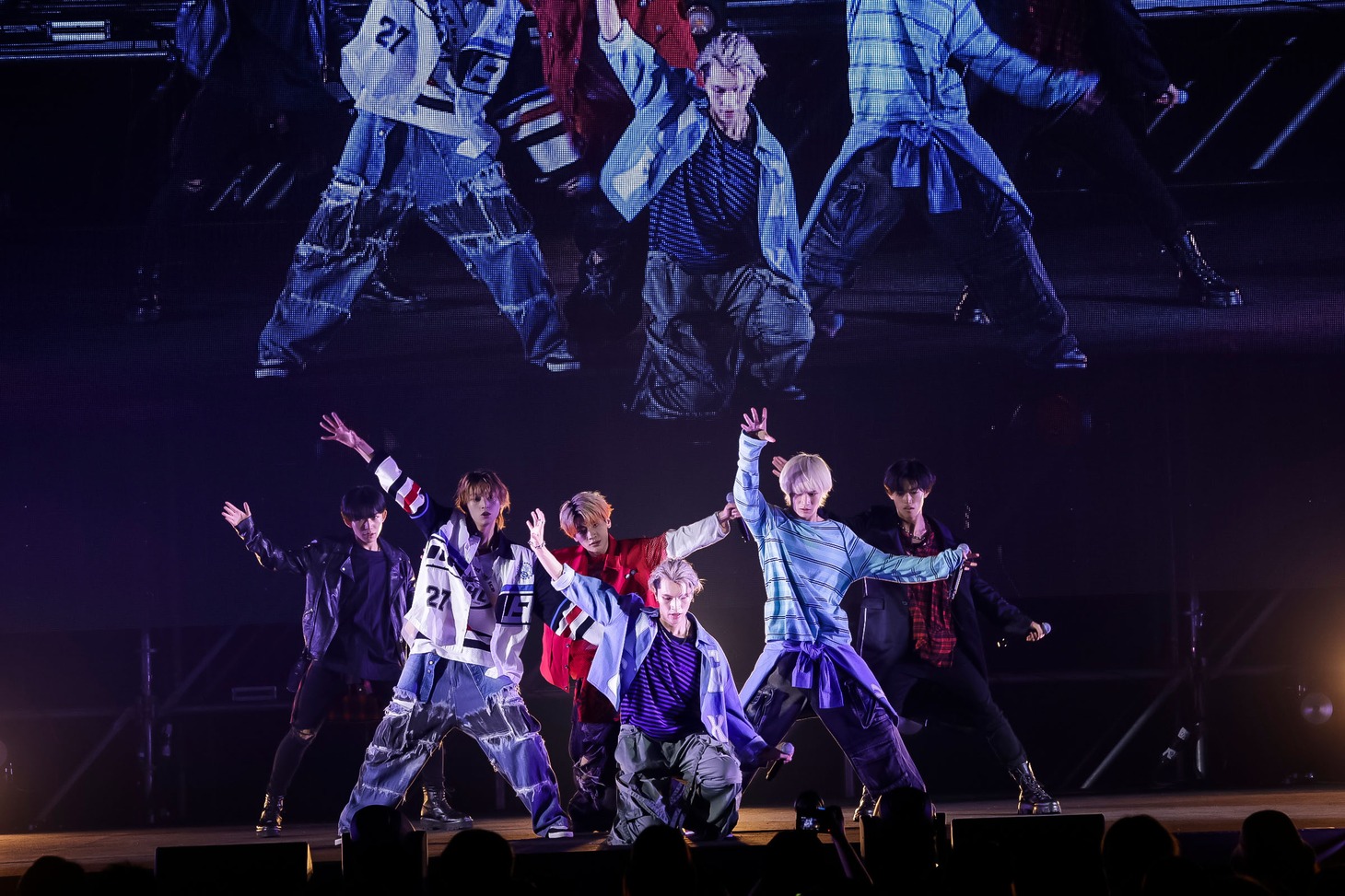 ONE N' ONLY「Dark Knight」シャッフルの様子。