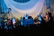 STUTS「“90 Degrees” LIVE at 日比谷公園大音楽堂」の様子。（Photo by Daiki Miura）