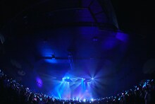 吉乃「吉乃 COVER LIVE TOUR 2024 “爪痕”」の様子。（撮影：中原幸）