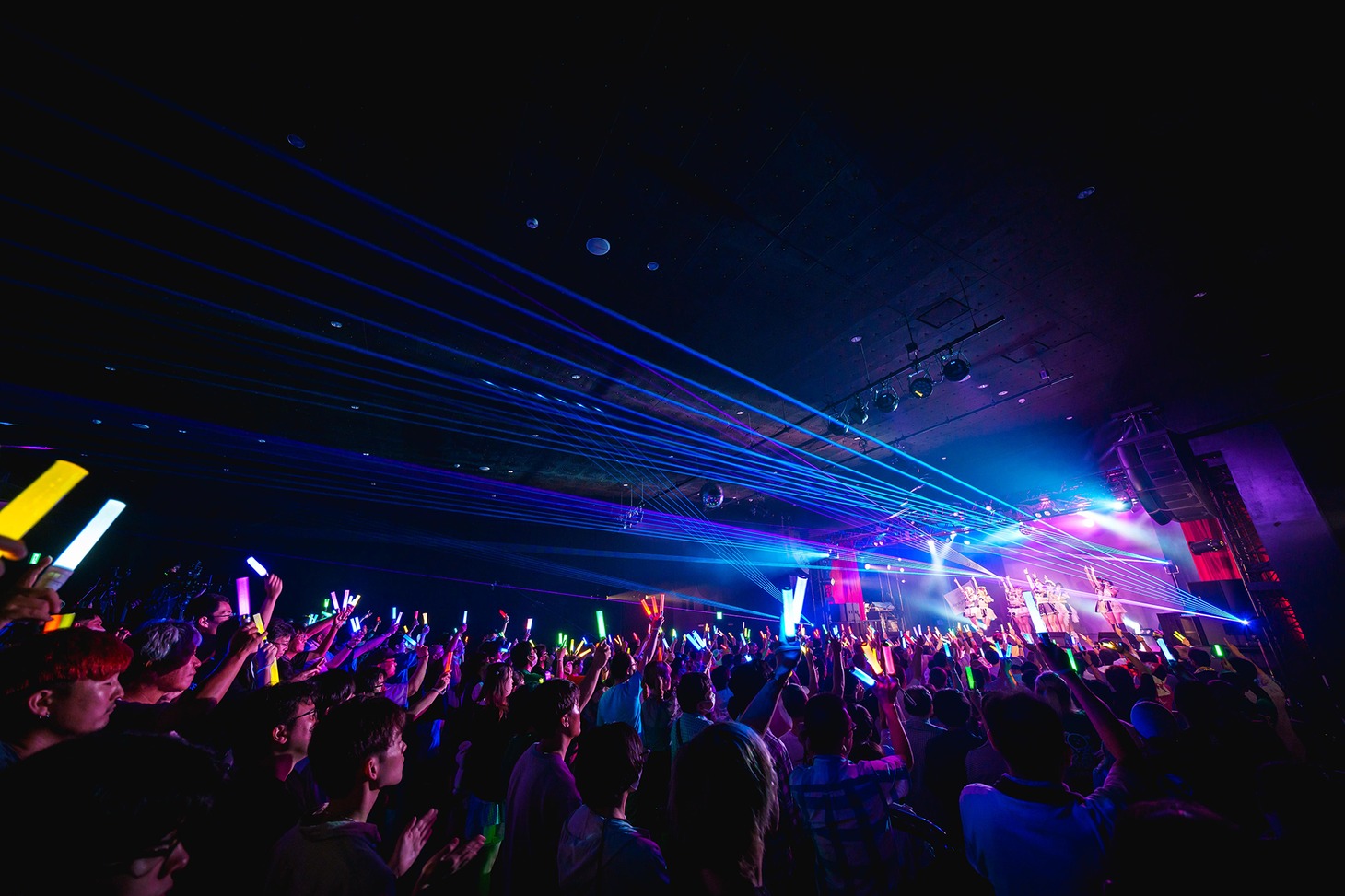PinkySpiceの神奈川・1000 CLUB公演の様子。