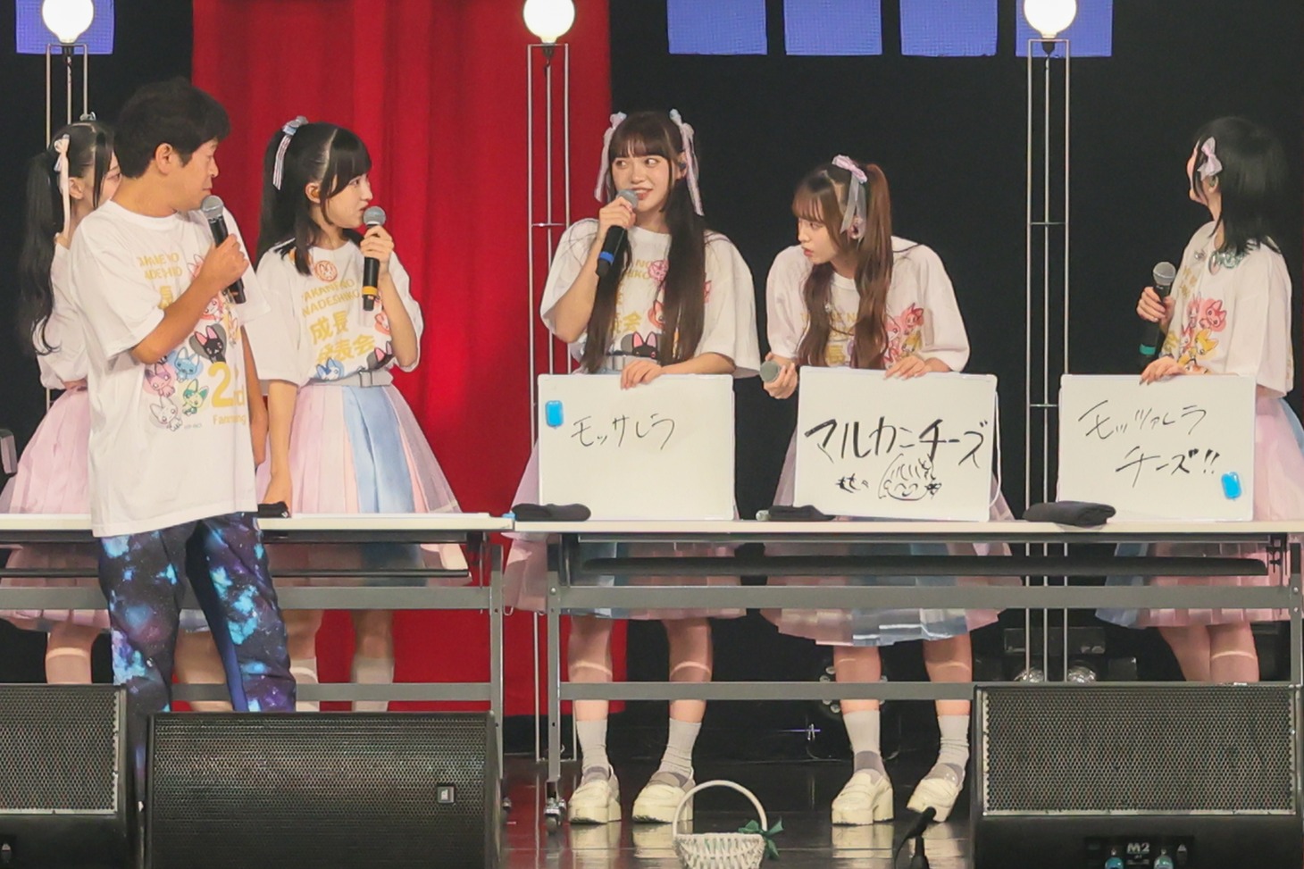 「絶対に間違えられない酪農常識クイズ」の様子。