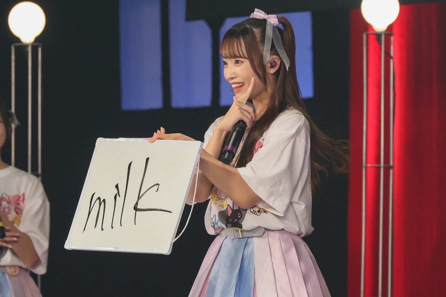 「絶対に間違えられない酪農常識クイズ」の様子。