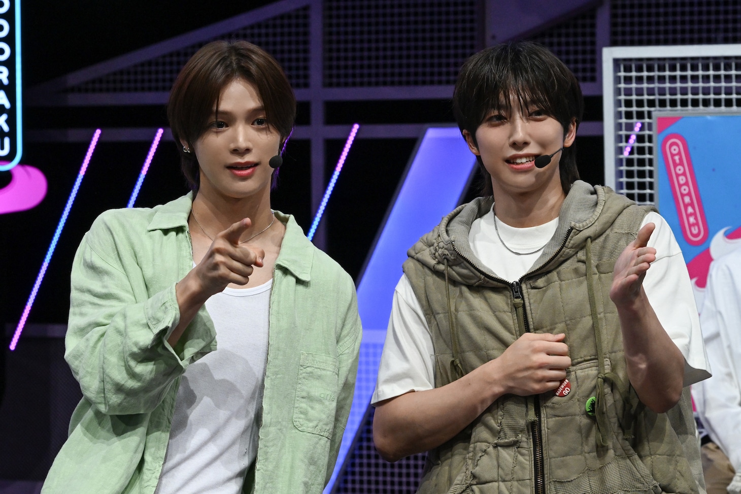 &TEAMのKとFUMA。