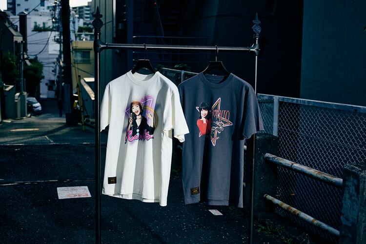 伊藤蘭とglambがコラボ、キャンディーズ期のビジュアルもTシャツに 