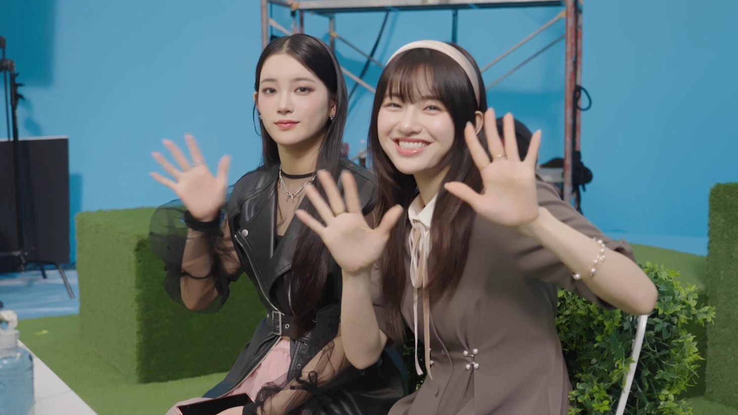 「UPDATE! NEW:ME」編のメイキング映像より。