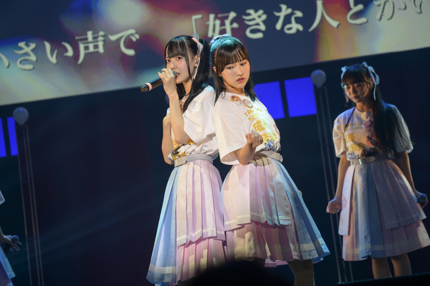 高嶺のなでしこ「2ndファンミーティング～成長発表会～」の様子。