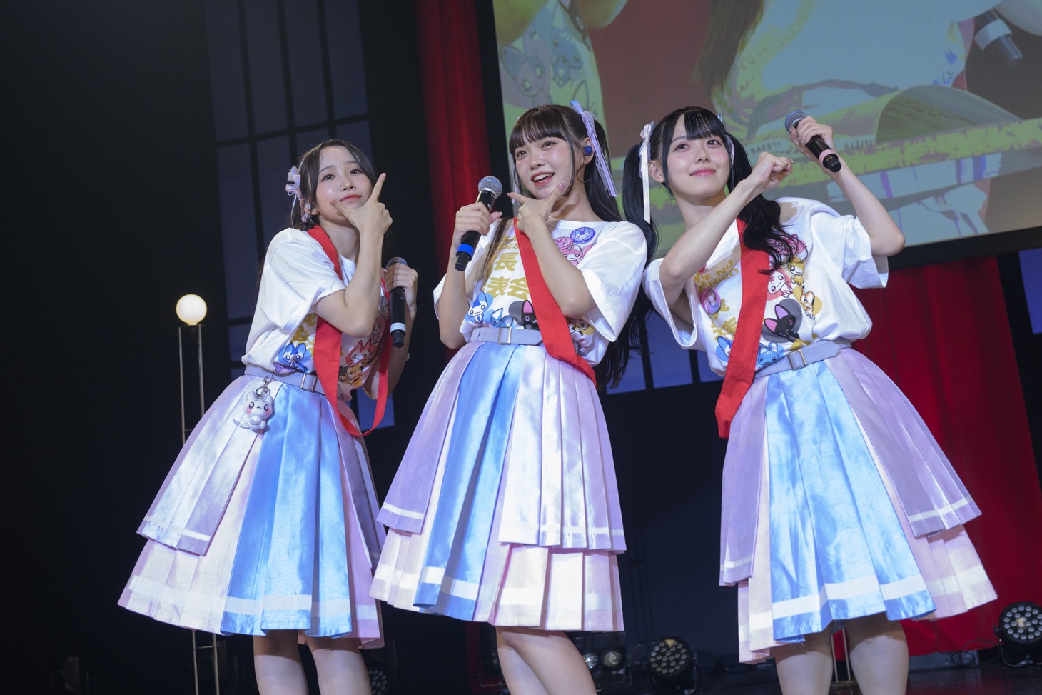 高嶺のなでしこ「2ndファンミーティング～成長発表会～」の様子。