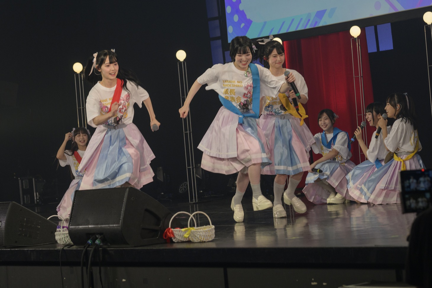 高嶺のなでしこ「2ndファンミーティング～成長発表会～」の様子。