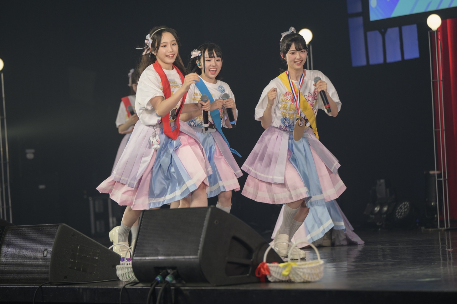 高嶺のなでしこ「2ndファンミーティング～成長発表会～」の様子。