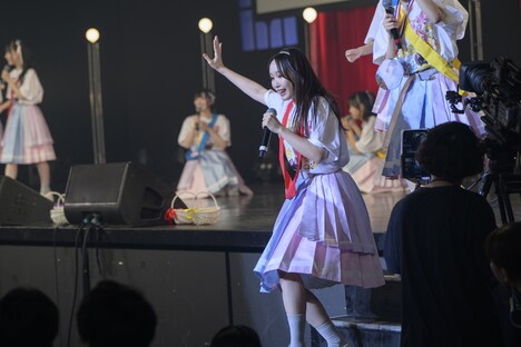 高嶺のなでしこ「2ndファンミーティング～成長発表会～」の様子。