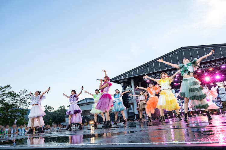 えびちゅう「ファミえん」初日、湖畔に舞い降りた妖精たちがファミリー 
